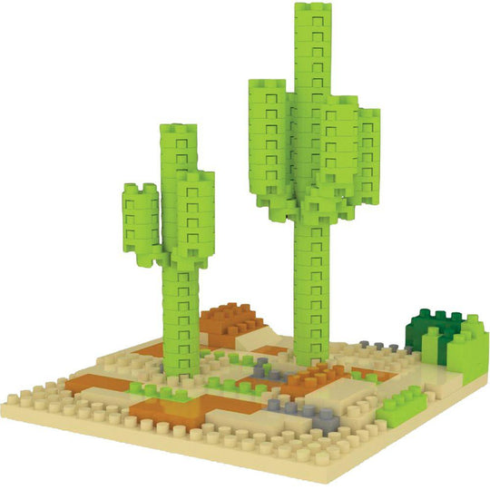 Saguaro Cactus Mini Block Set