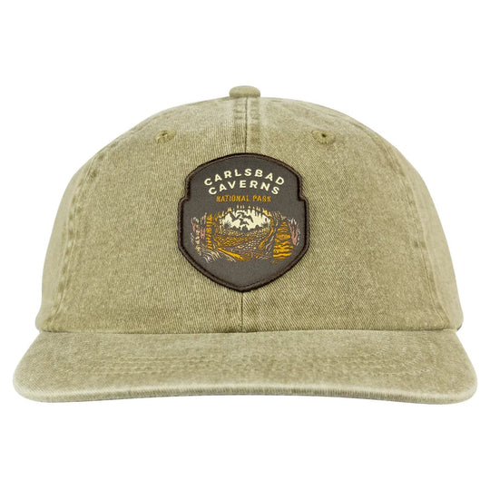 Carlsbad Caverns National Park Cap - Badge front view