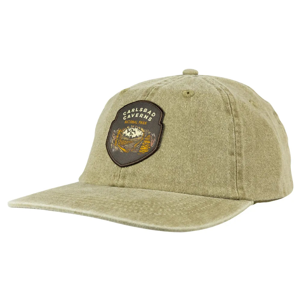 Carlsbad Caverns National Park Cap - Badge turned right