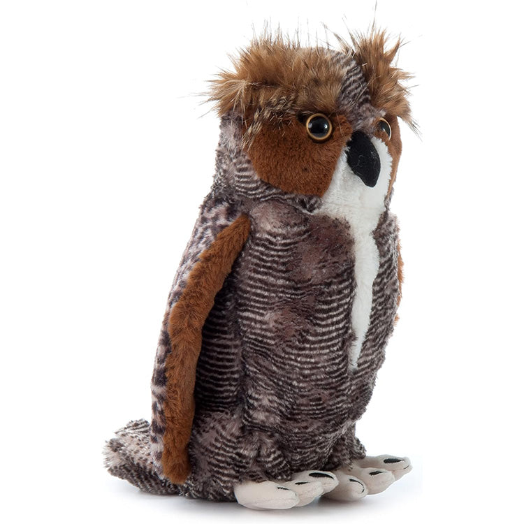 Great Horned Owl Plush Toy - Wild Onez