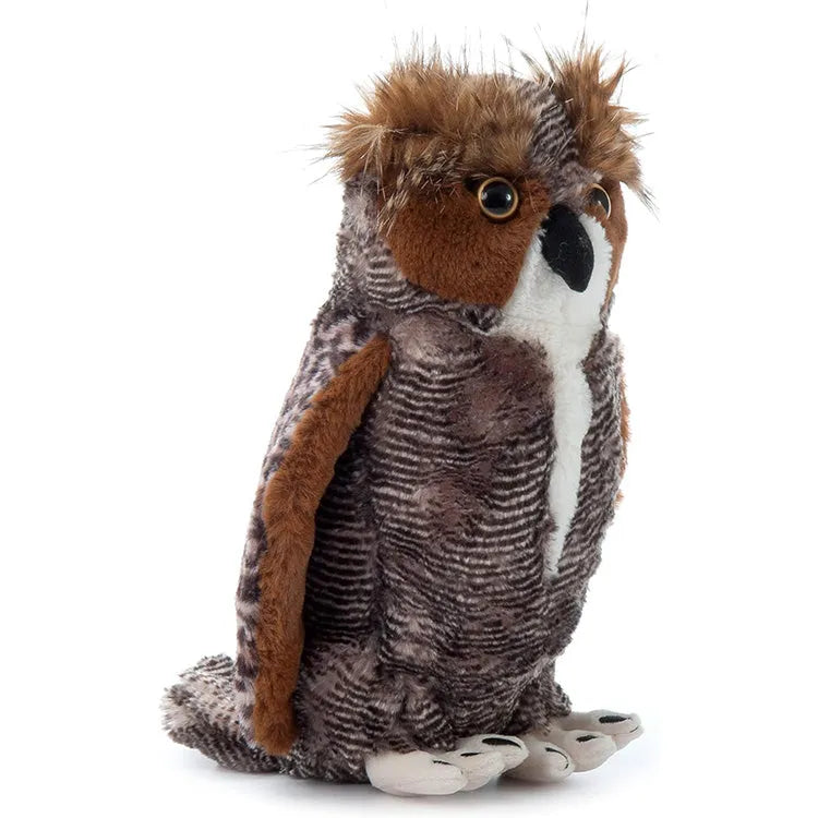 Great Horned Owl Plush Toy - Wild Onez