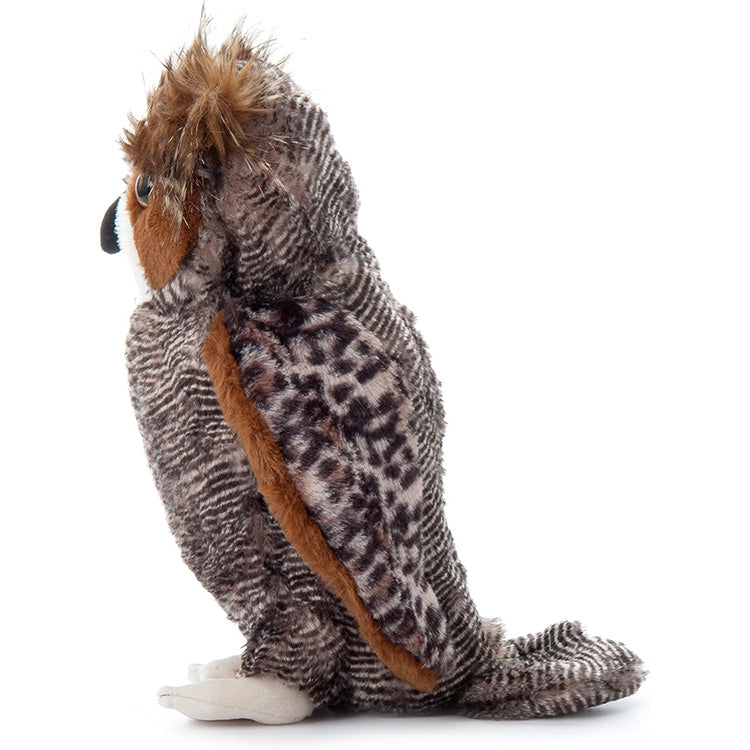 Great Horned Owl Plush Toy - Wild Onez