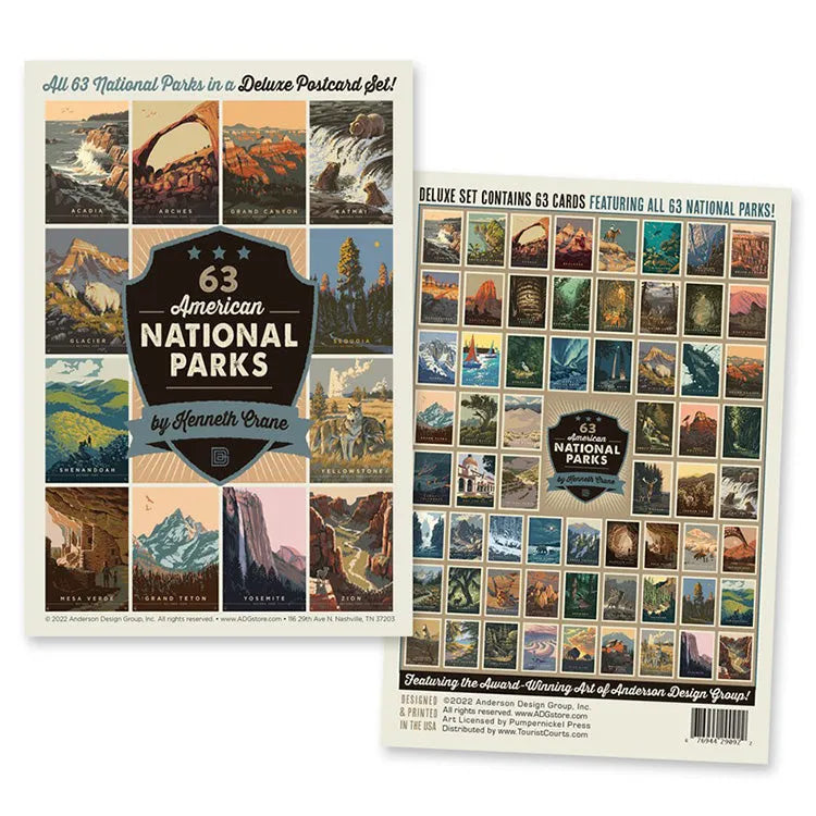 ADG Kenneth Crane National Park Postcard Set