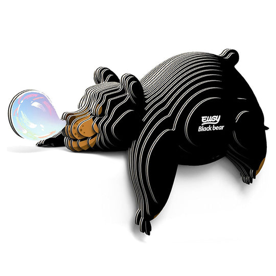 Eugy Black Bear 3D Puzzle