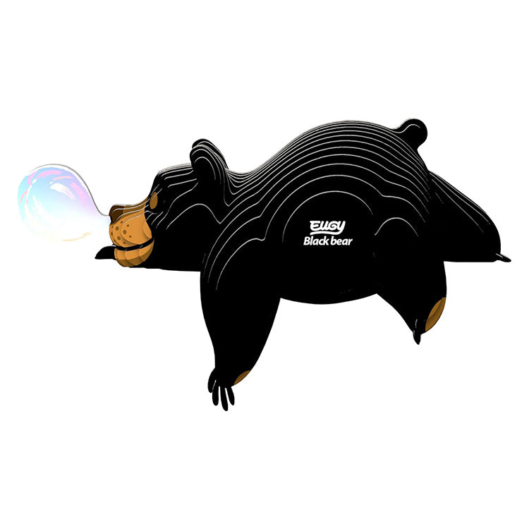 Eugy Black Bear 3D Puzzle