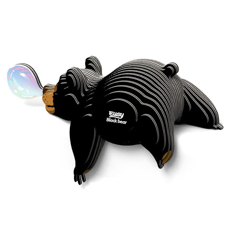 Eugy Black Bear 3D Puzzle