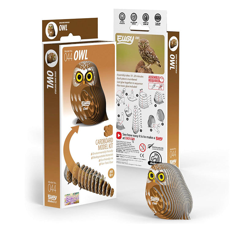 Eugy Owl 3D Puzzle