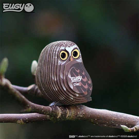 Eugy Owl 3D Puzzle