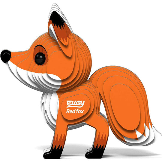 Eugy Red Fox 3D Puzzle