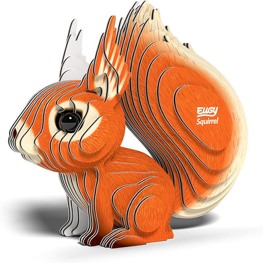 Eugy Squirrel 3D Puzzle