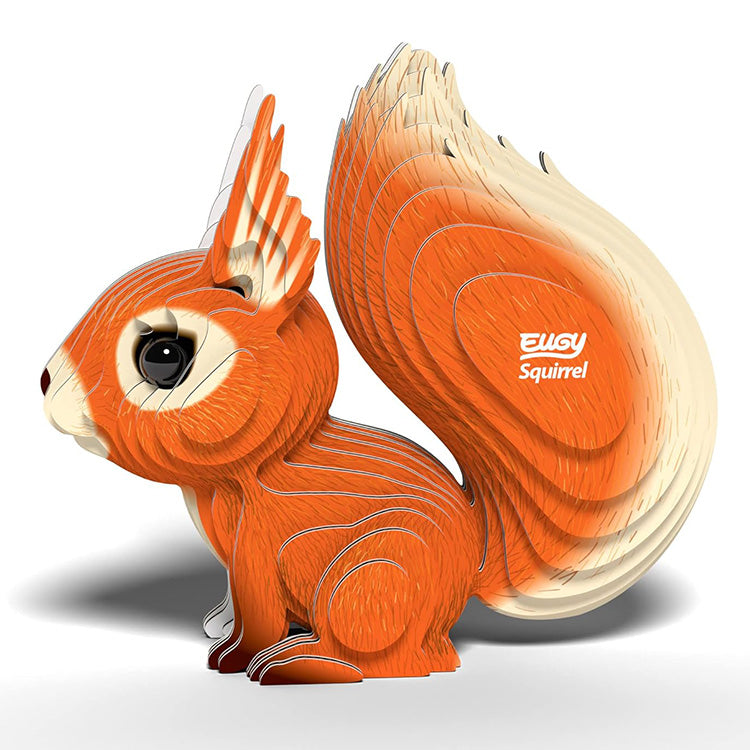 Eugy Squirrel 3D Puzzle