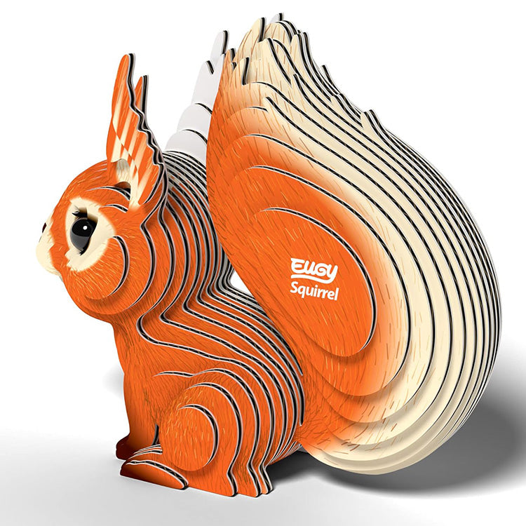 Eugy Squirrel 3D Puzzle