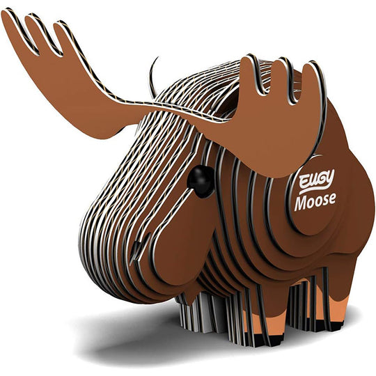 Eugy Moose 3D Puzzle