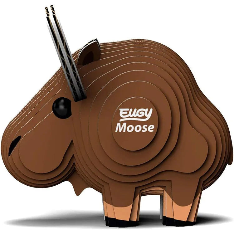 Eugy Moose 3D Puzzle