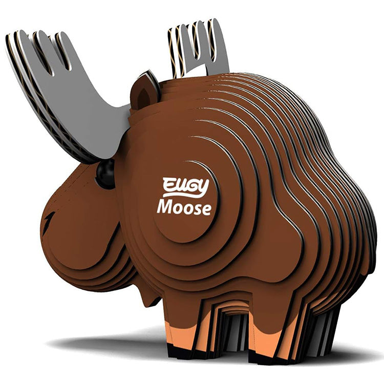 Eugy Moose 3D Puzzle