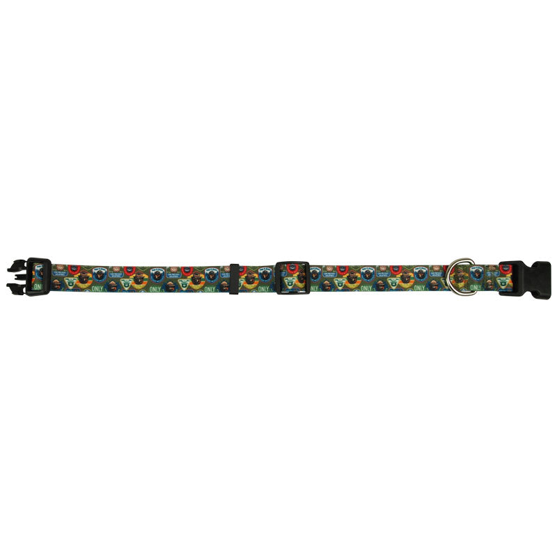 Smokey Bear Dog Collar