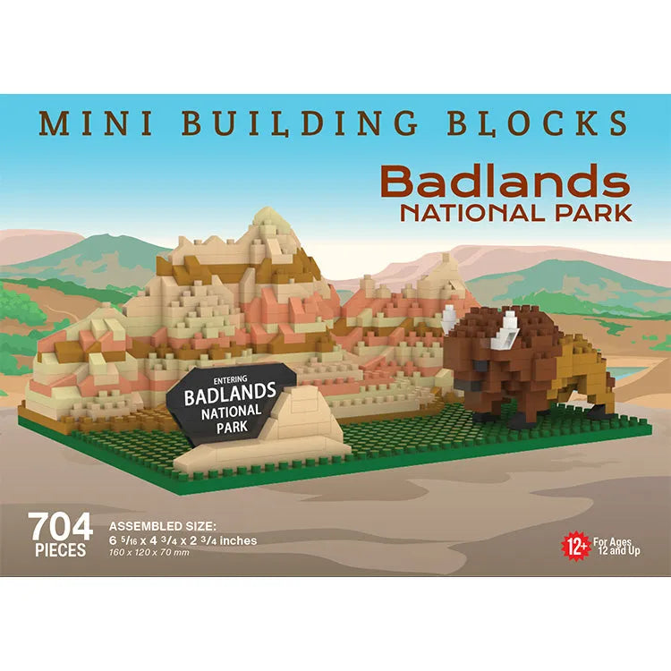 Badlands National Park Mini Block Set Front Cover
