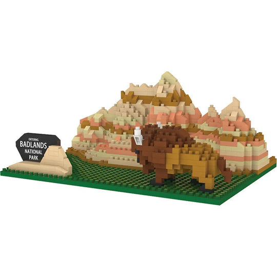Badlands National Park Mini Block Set Facing Left