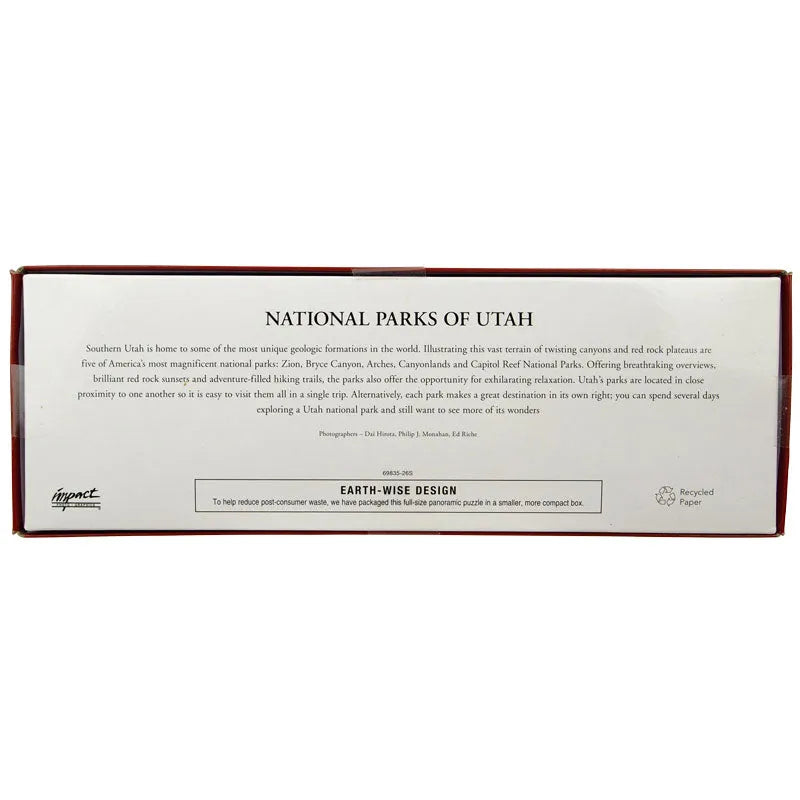 Utah Rocks Panoramic Puzzle