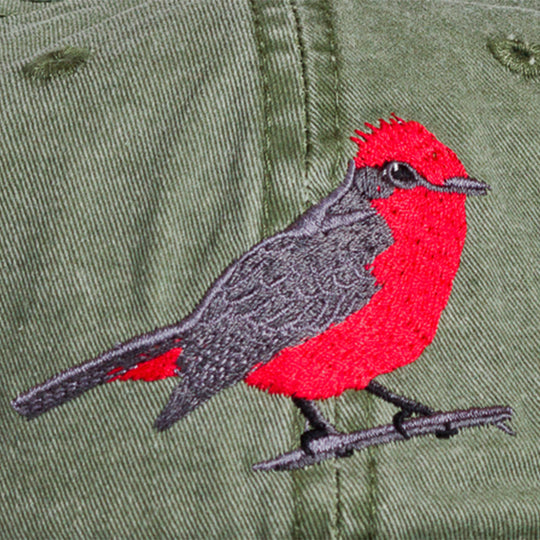 Vermilion Flycatcher Cap