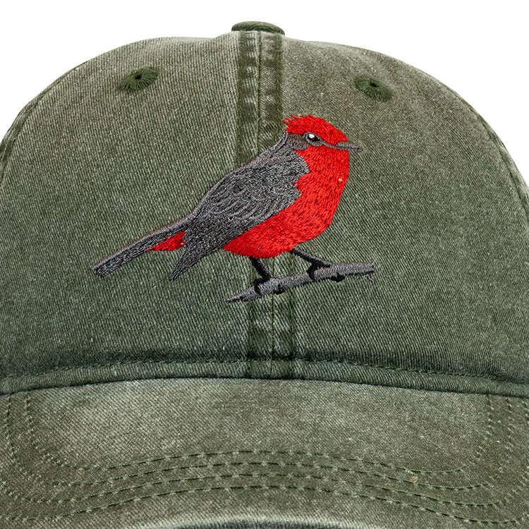 Vermilion Flycatcher Cap