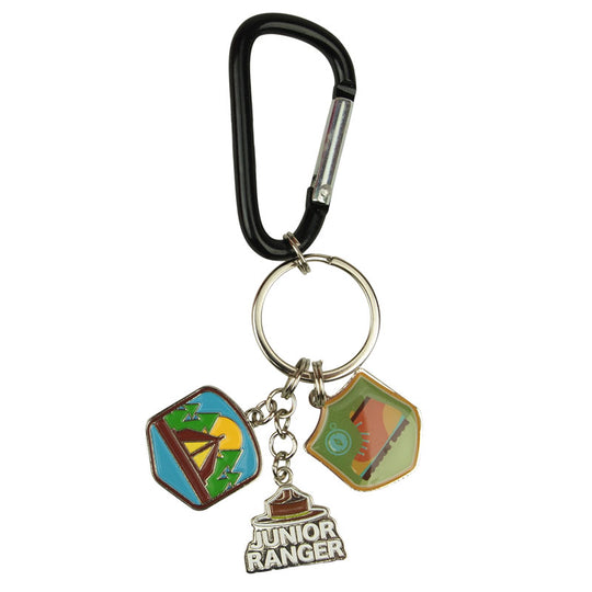 Junior Ranger Charm Keychain