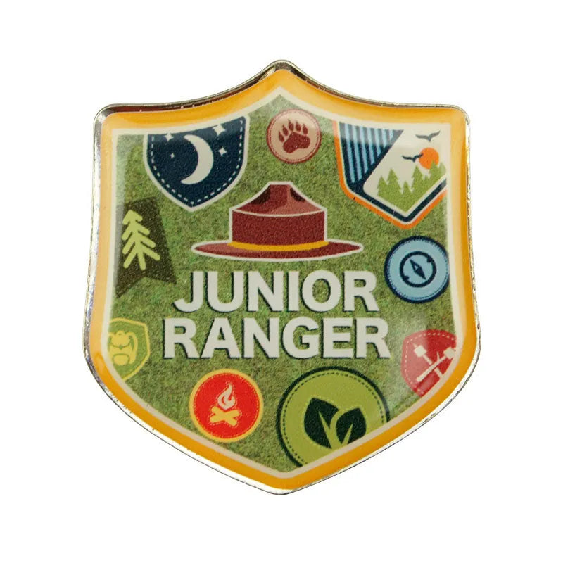 Junior Ranger Badge Magnet For Outdoor Enthusiasts Of Any Age