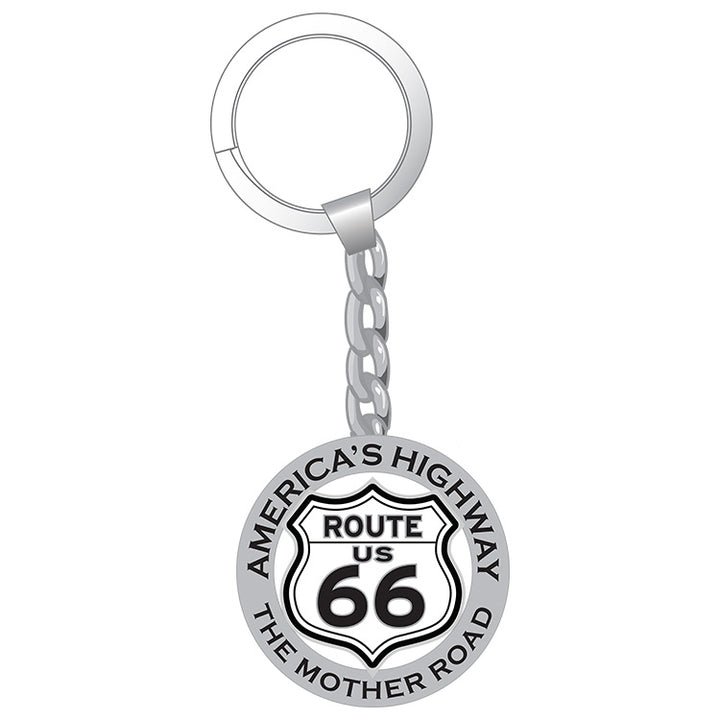 Route 66 Metal Swivel Keychain - WNPA | Shop Today! - Western National ...