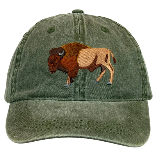 American Buffalo Cap Front