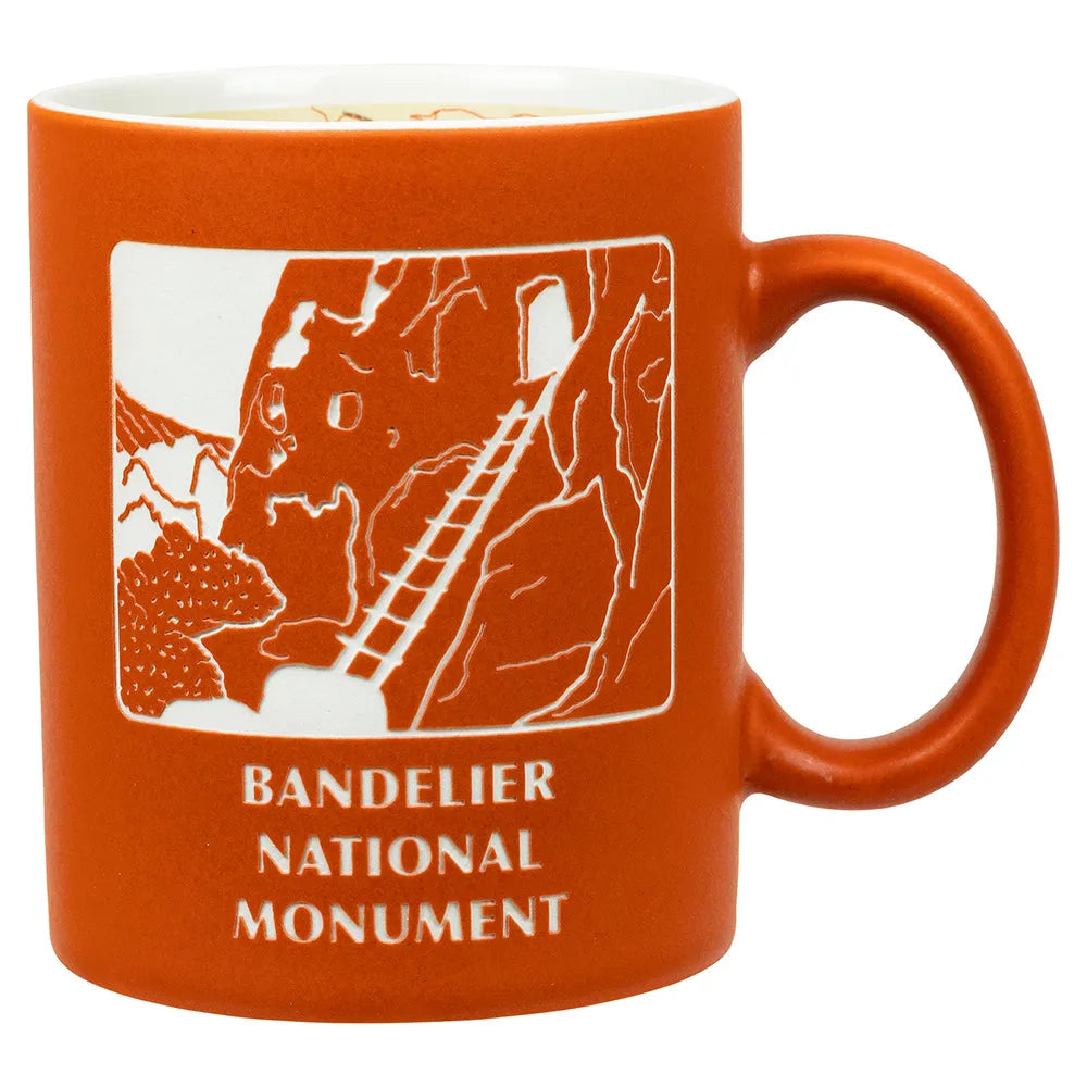Bandelier National Monument Map Mug Front View