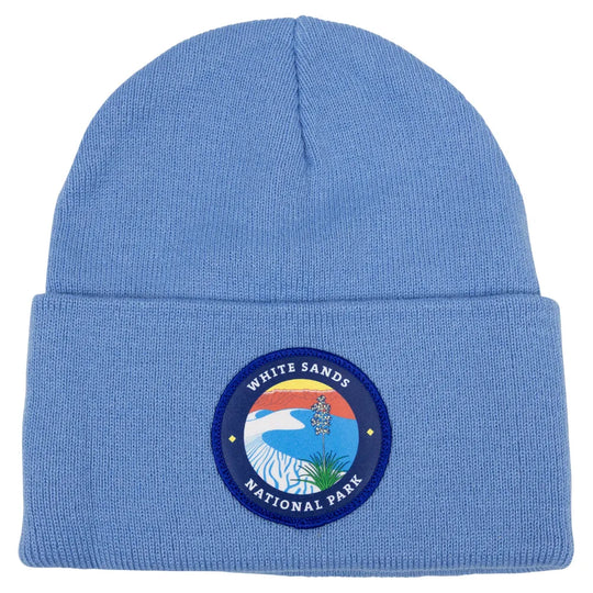 White Sands National Park Beanie - Round Logo front view
