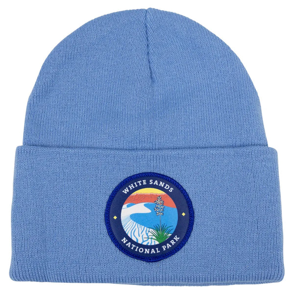 White Sands National Park Beanie with Yucca Logo Patch display picture 3