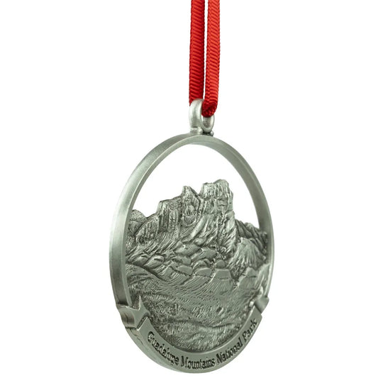 Guadalupe Mountains National Park Pewter Ornament Facing Left
