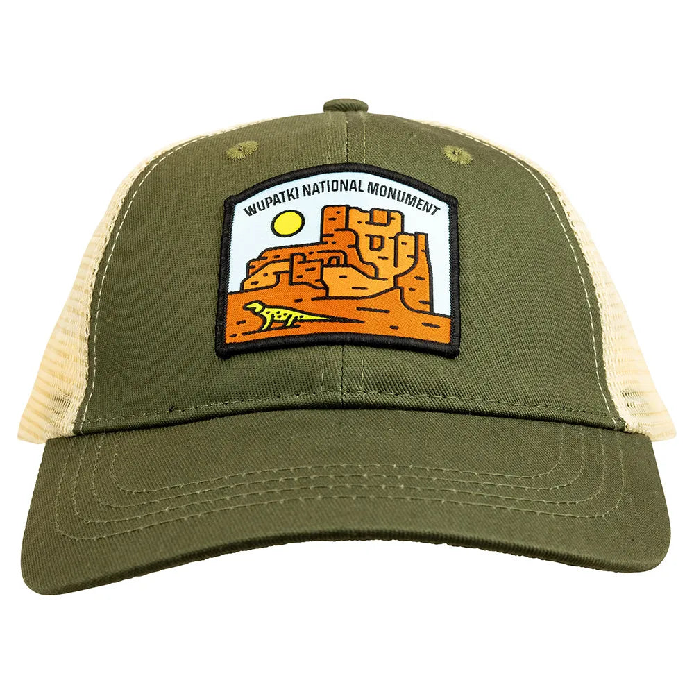 Wupatki National Monument Mesh-Back Cap - Fell Logo