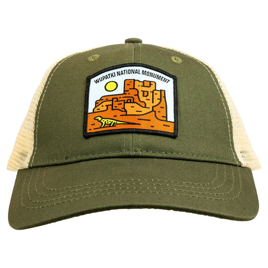 Wupatki National Monument Mesh-Back Cap - Fell Logo