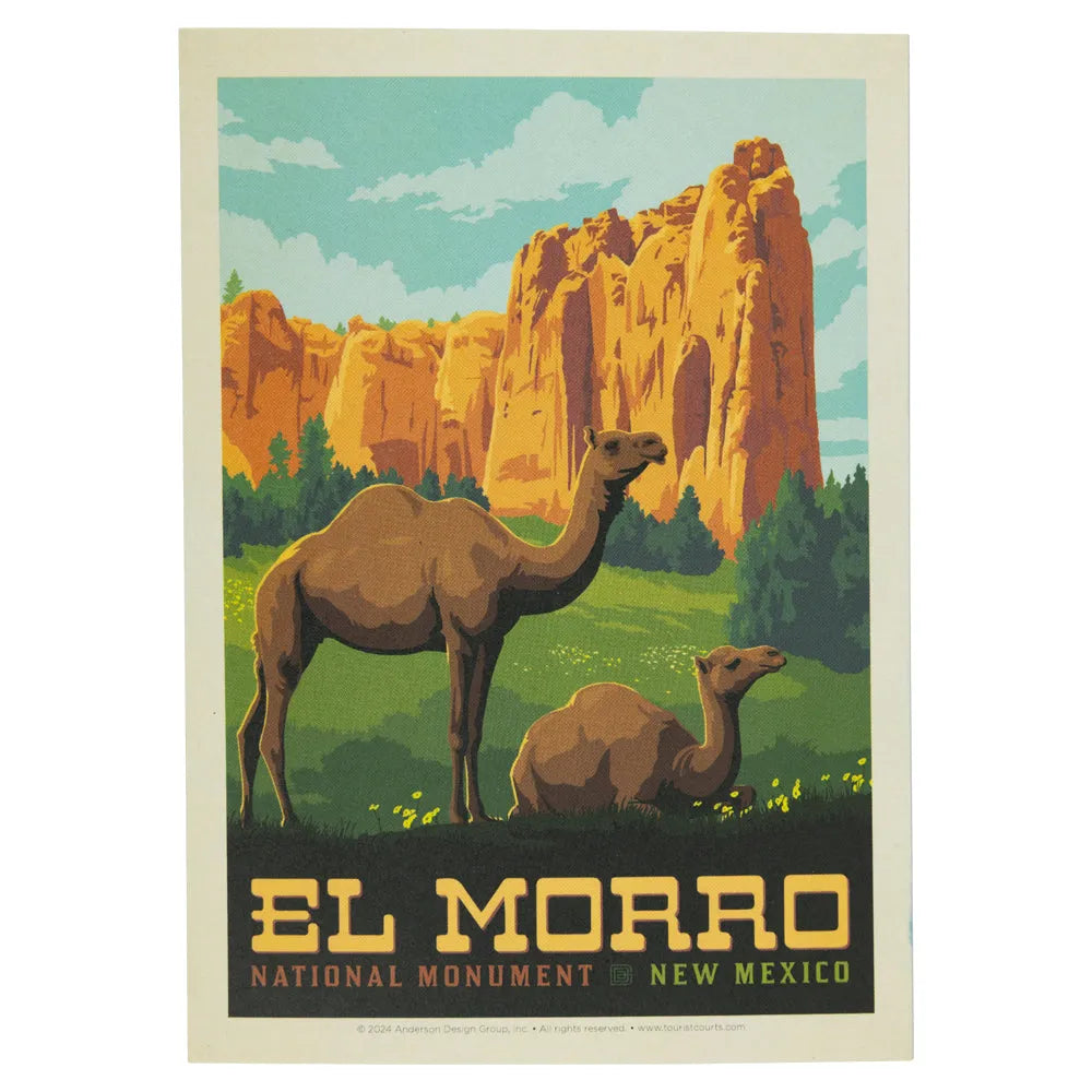 El Morro National Monument Postcard - ADG Graphic
