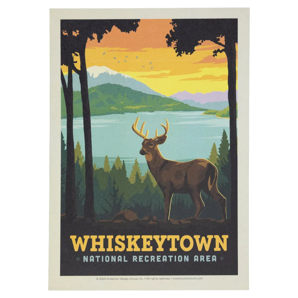 Whiskeytown National Recreation Area Postcard - ADG Graphic