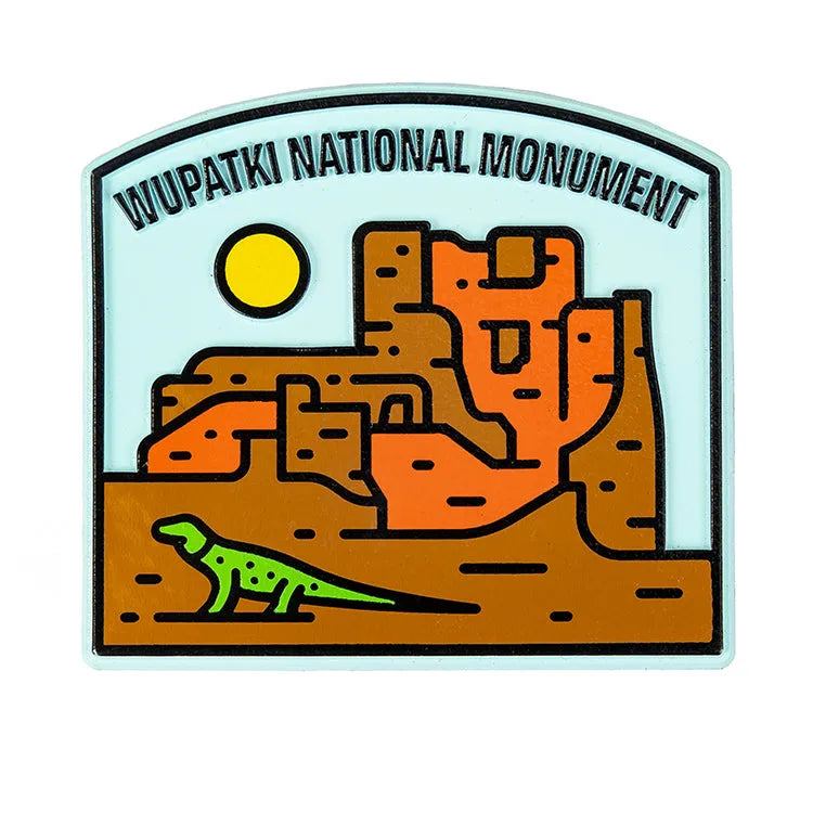 Wupatki National Monument Flex Magnet - Fell Logo
