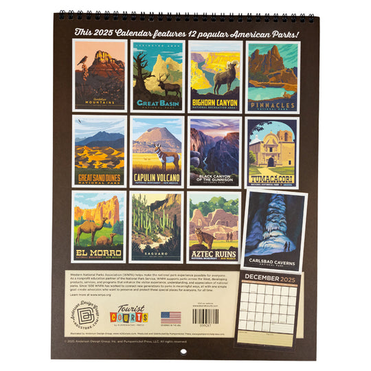 Western National Parks Association 2025 Calendar