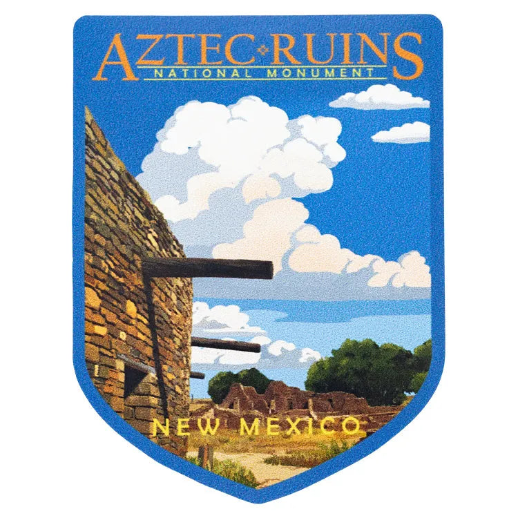 Aztec Ruins National Monument Sticker - Illustration