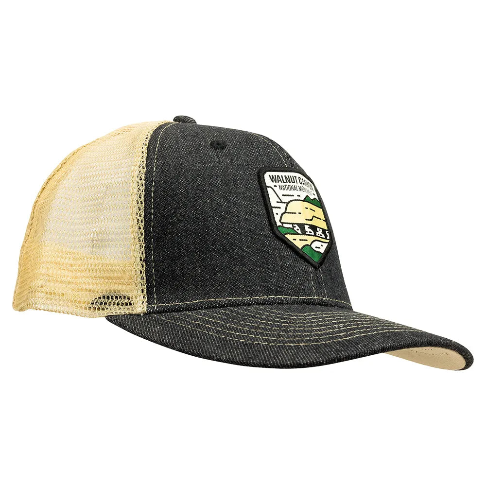 Walnut Canyon National Monument Mesh-Back Cap - Fell Logo