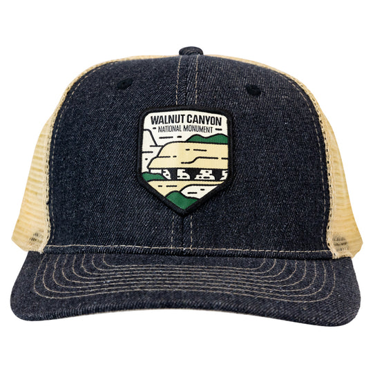 Walnut Canyon National Monument Mesh Back Cap - Fell Logo