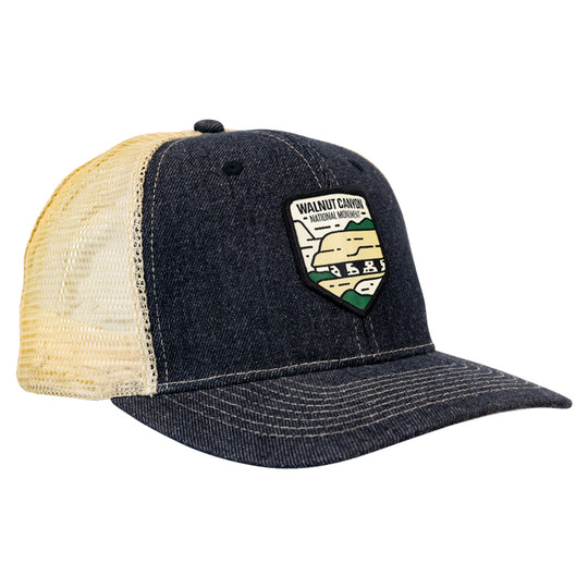 Walnut Canyon National Monument Mesh Back Cap - Fell Logo