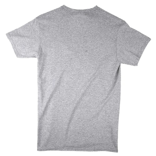 Gray t-shirt on a white background