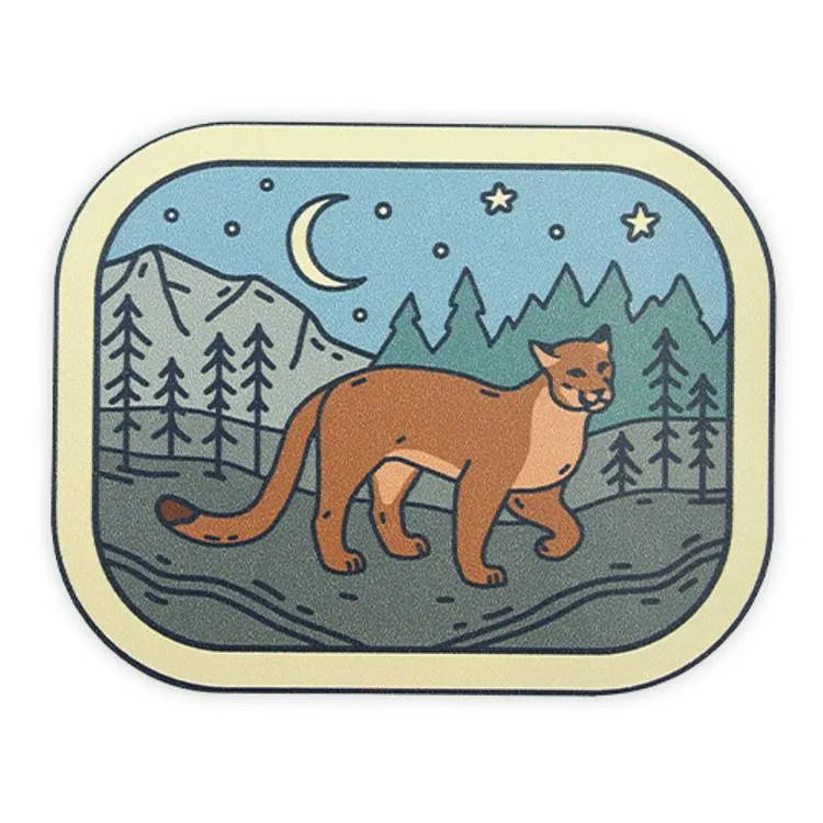 Animals of the Southwest Mountain Lion Sticker