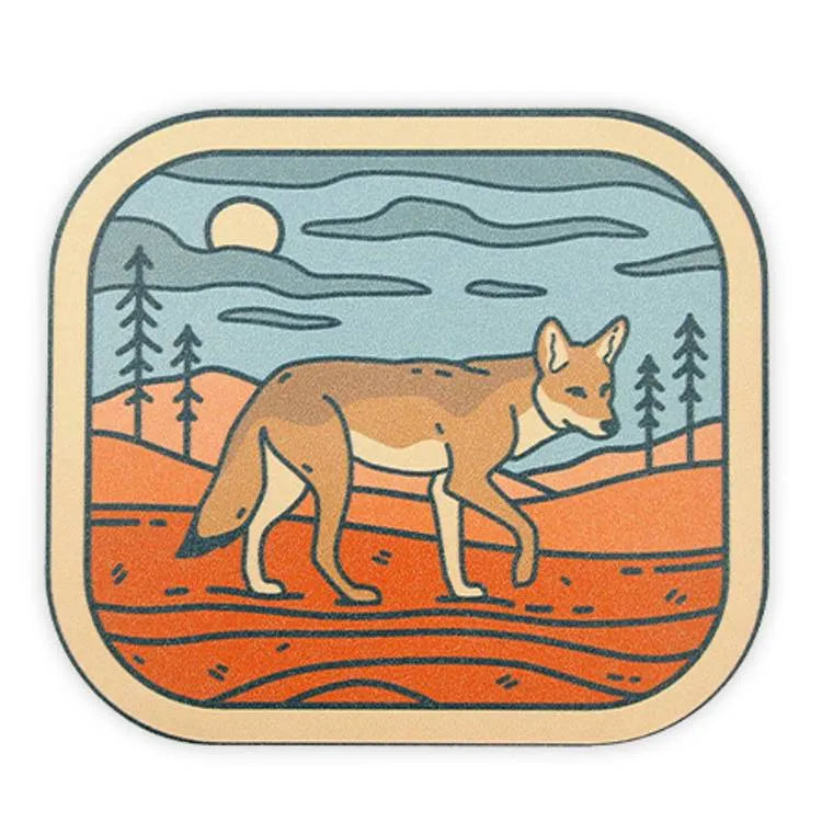 Animals of the Southwest Coyote Sticker