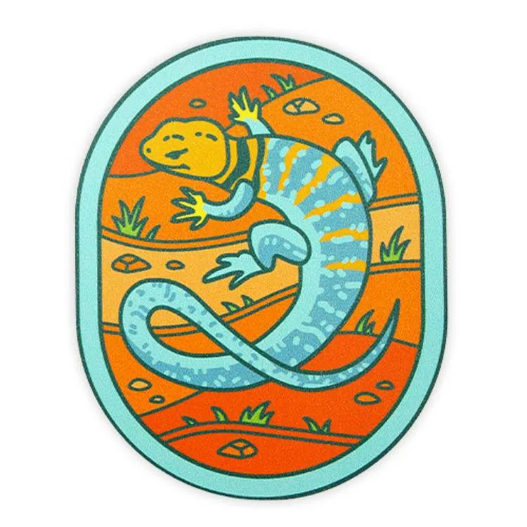 Animals of the Southwest Collared Lizard Sticker