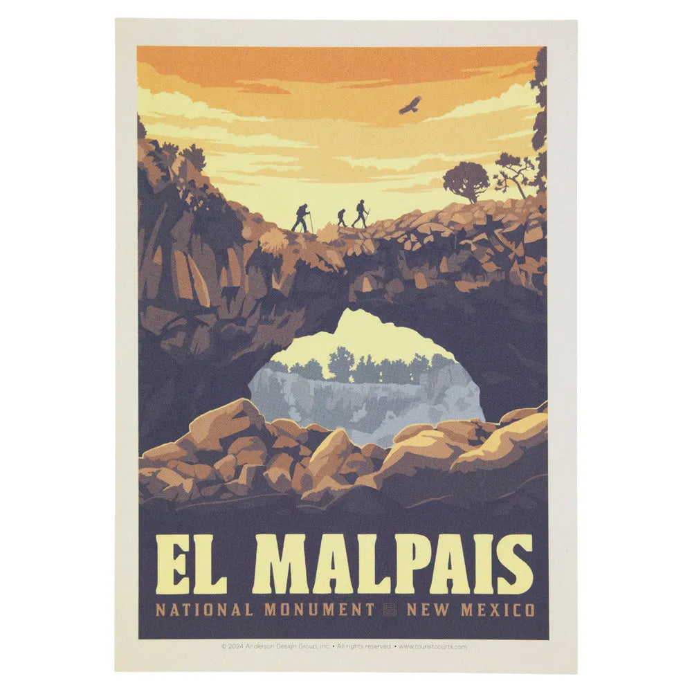 El Malpais National Monument Postcard - ADG Graphic