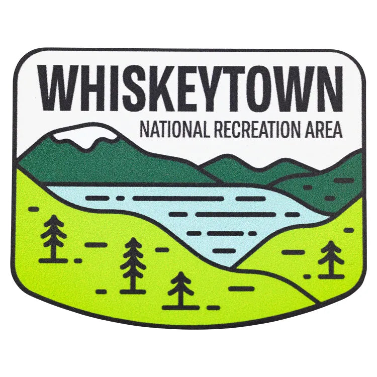 Whiskeytown National Rec. Area Sticker - Fell Logo