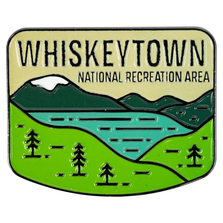 Whiskeytown National Rec. Area Pin - Fell Logo